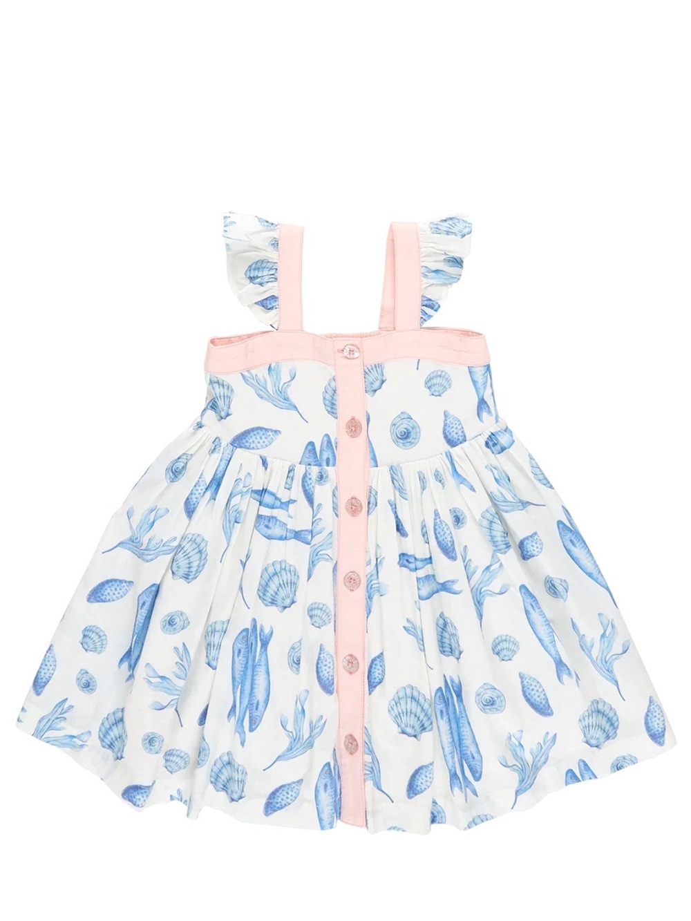 Pink Chicken Girls Gabriela Dress - Lisbon Coast